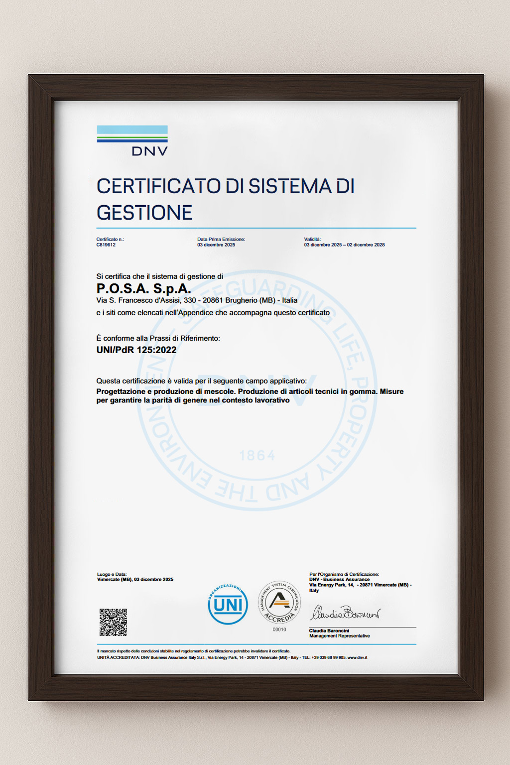 Certifications 14067